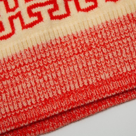 Ganni Summer Organic Wool Jumper | Red - Picture 7 of 9